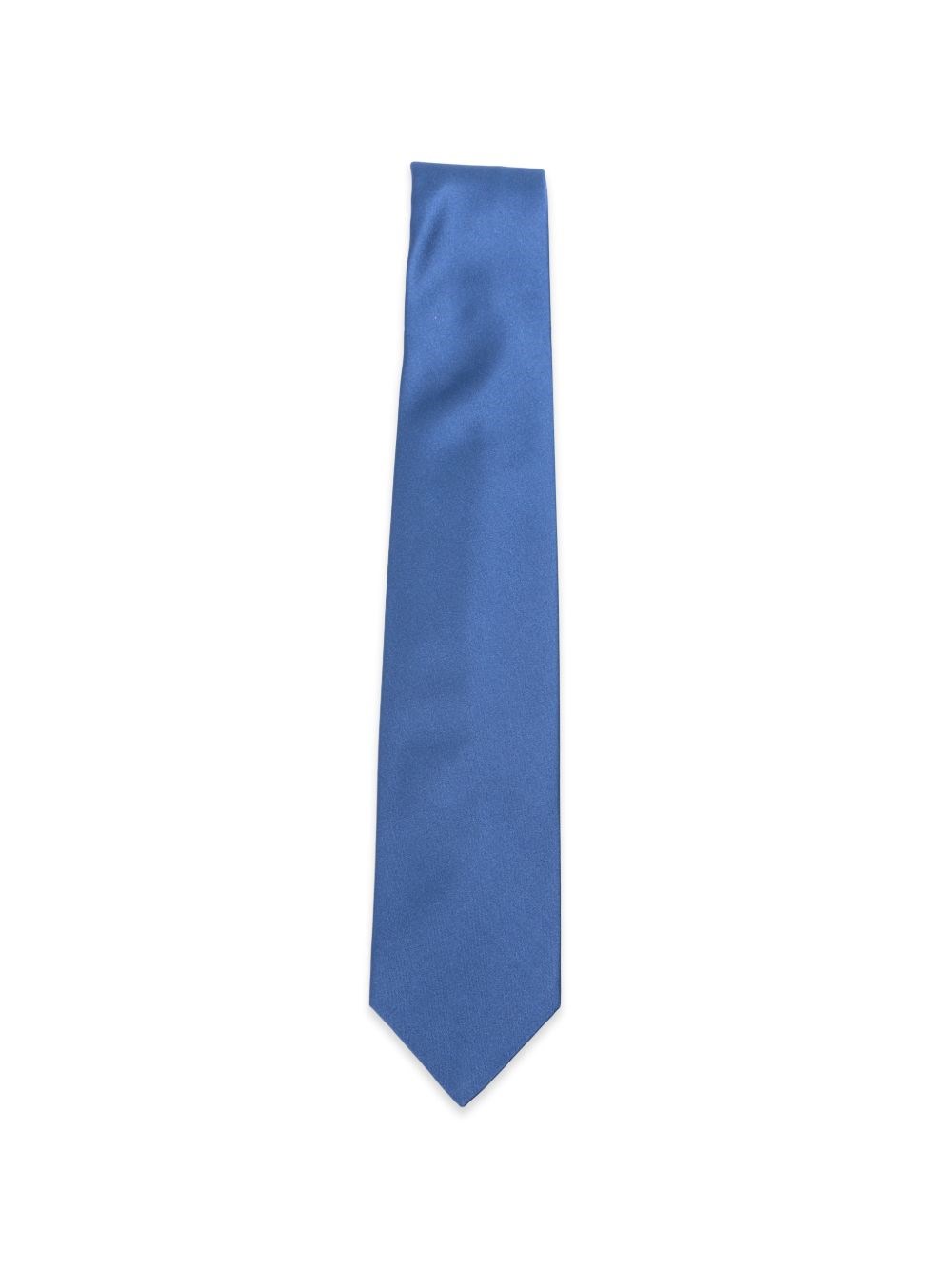 Barba Napoli Tie With Blue Satin Finish