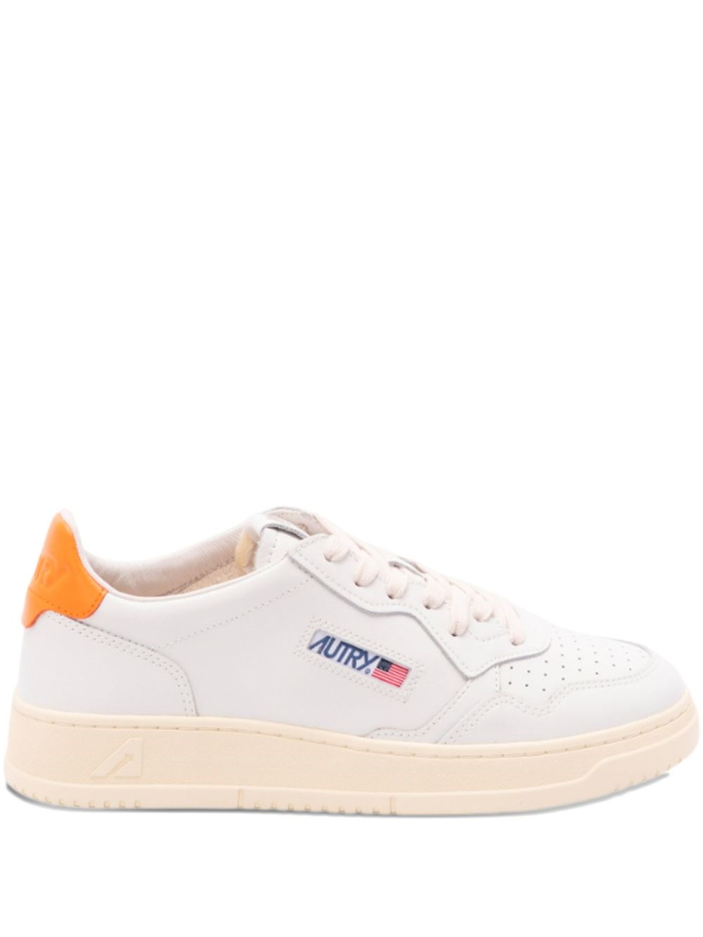 Autry Medalist White Leather Sneakers