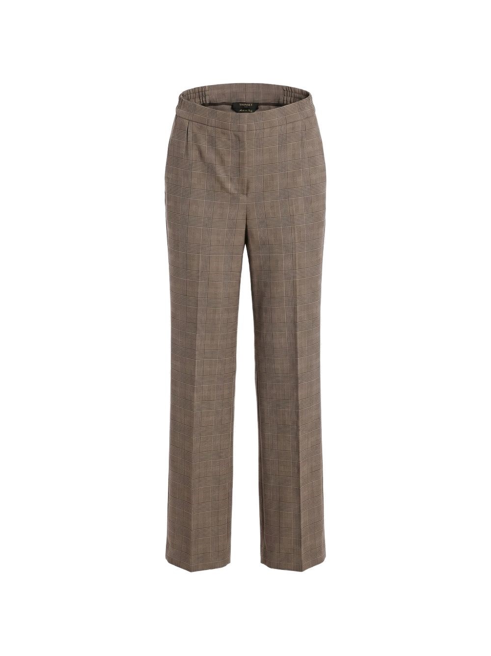 Twinset Donna Marrone - Pantaloni A Palazzo - Trousers - M - Immagine 2