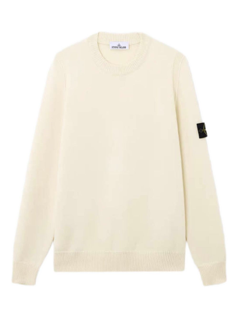 Stone Island Uomo Beige - Maglione Girocollo - Knitwear - 2XL - Immagine 2