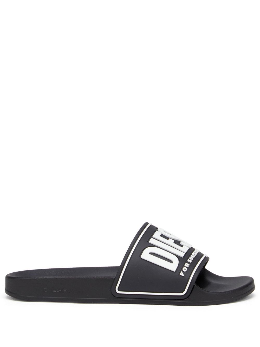 Diesel Slides Sandals Sa-mayemi Cc With Logo In Black