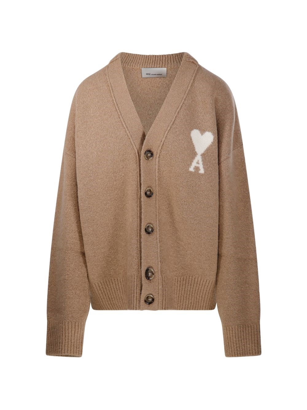 Ami Paris Cardigan Ami De Coeur - Immagine 2