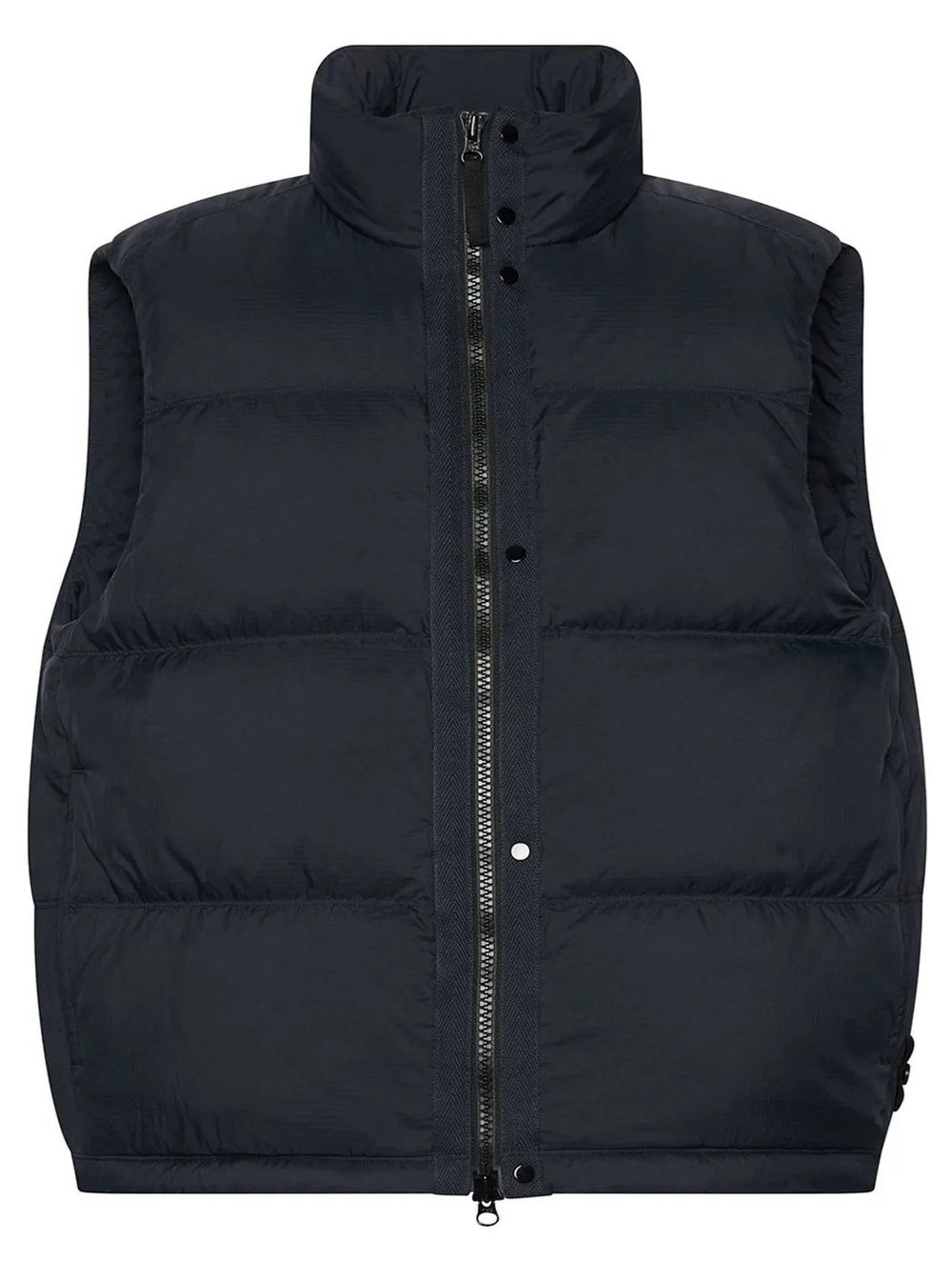Stone Island Uomo Blu Gilet Matt Ripstop Cordura