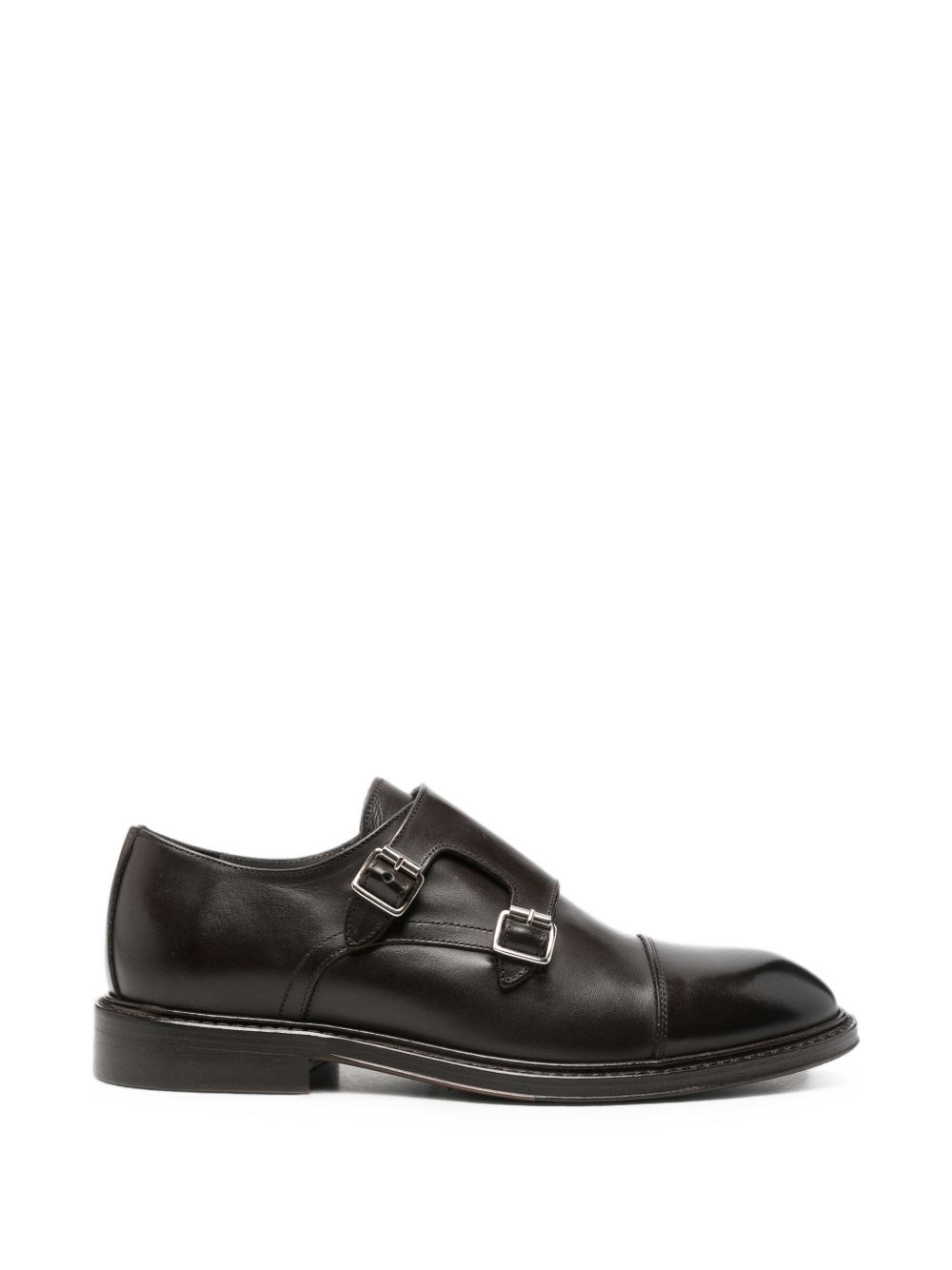 Corneliani Double-buckle Monks  In Brown