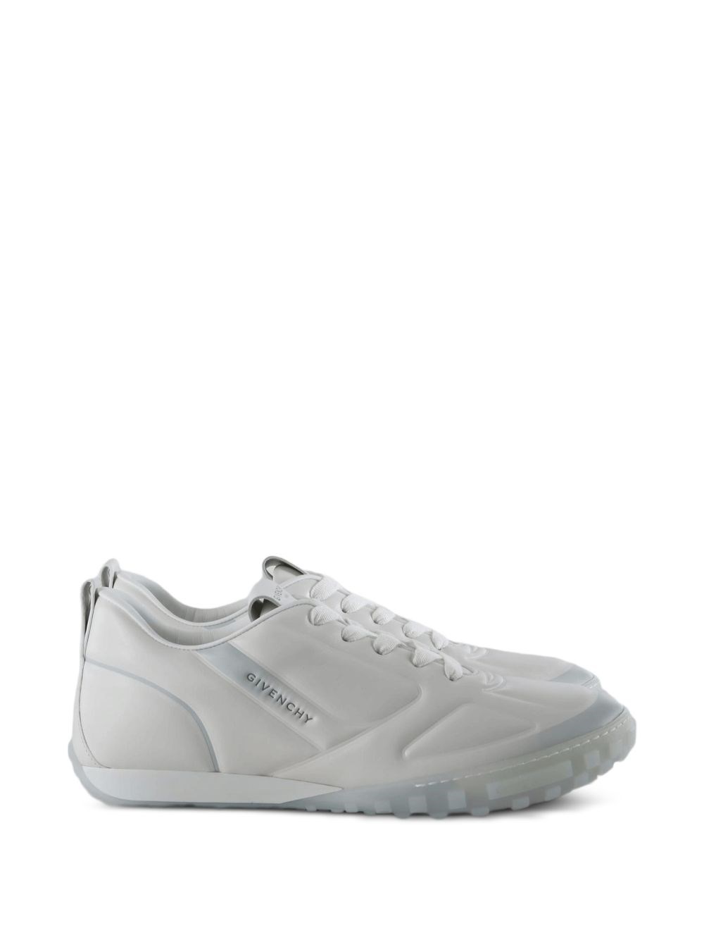 Givenchy Glide Logo-print Leather Low-top Sneakers In White