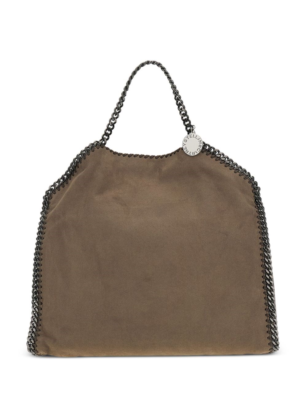 Stella Mccartney Donna Grigio - Borsa Tote Falabella Fold-Over - Bags - One Size - Immagine 3