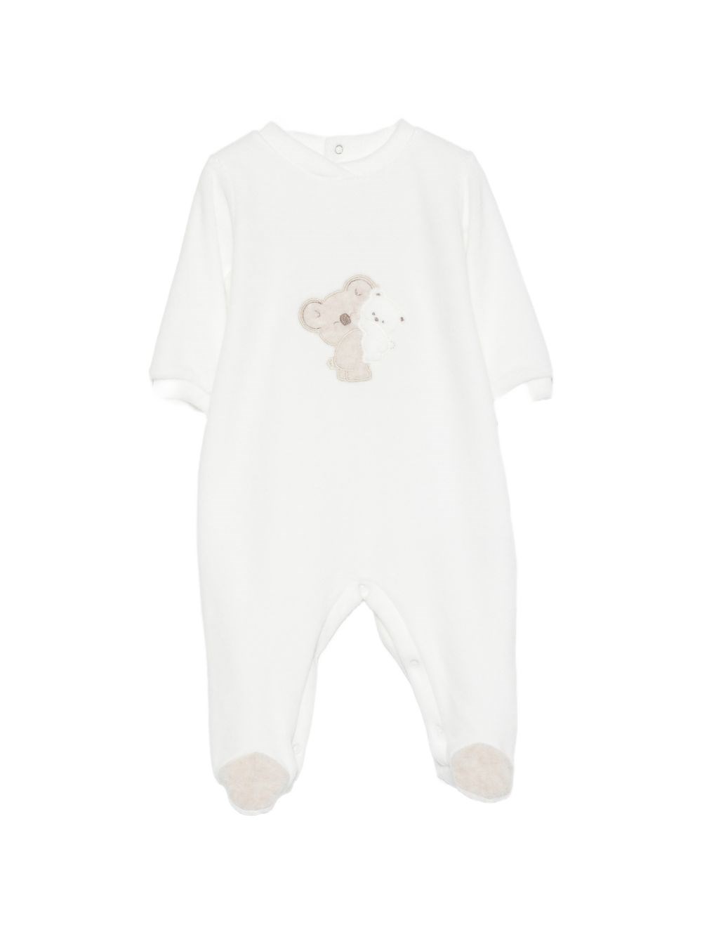 Lalalù Lalalu' Patchwork Pyjamas With Koala In White