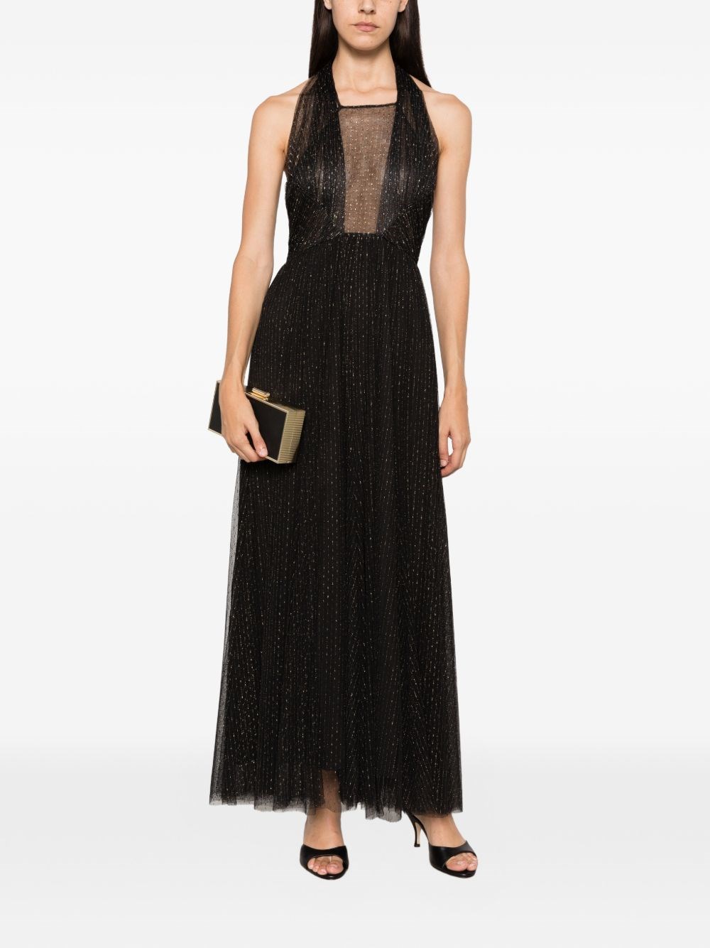 Twinset Donna Nero Abiti, S, New, - Immagine 3