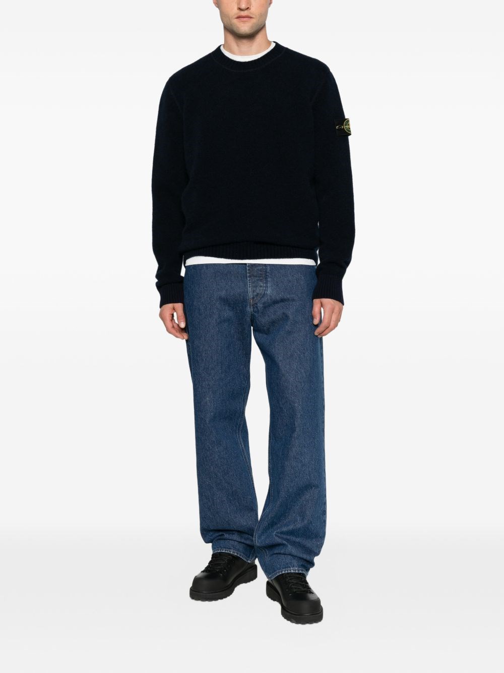 Stone Island Maglione Girocollo In Lana - Immagine 4