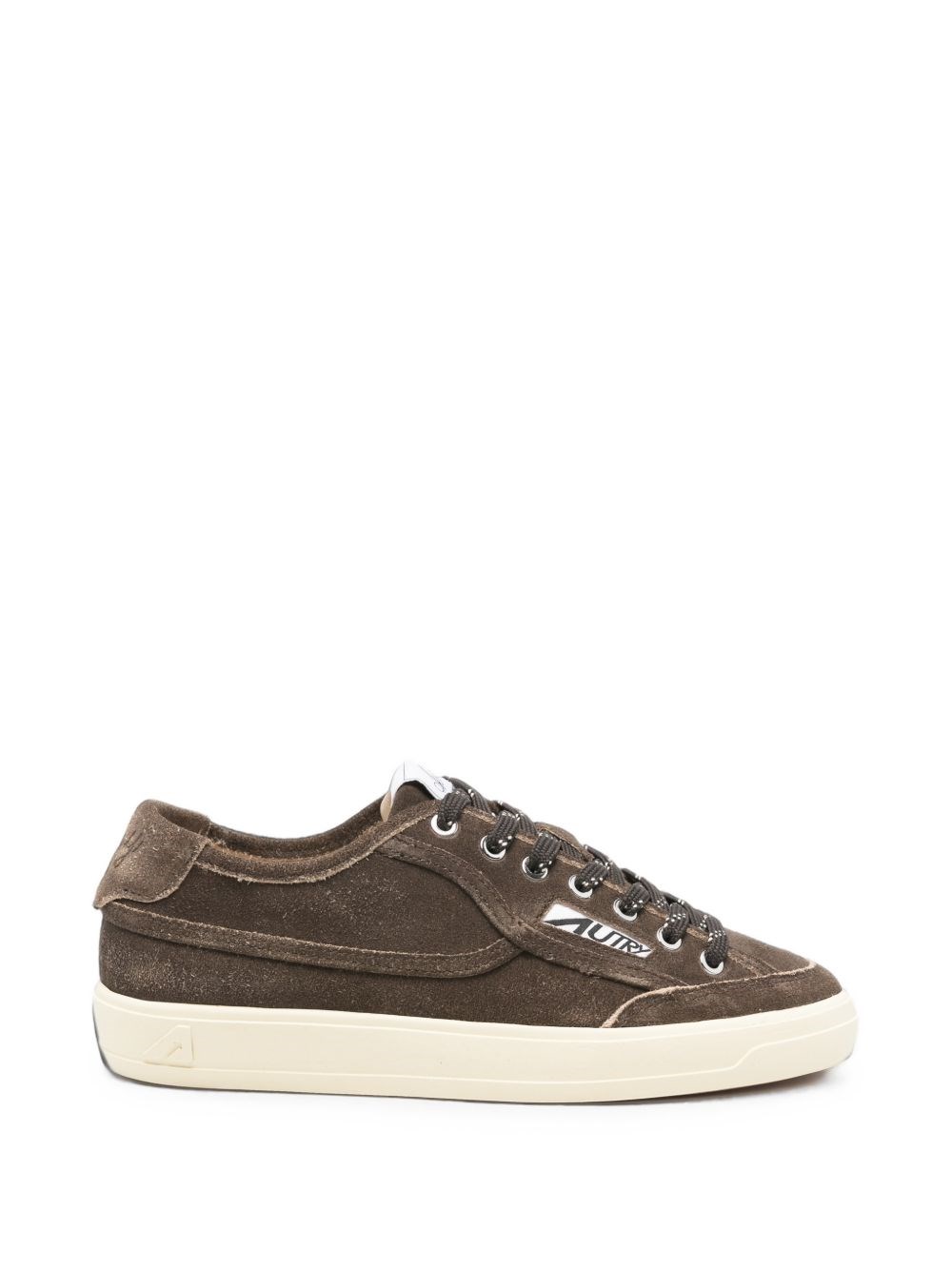 Autry Donna Marrone Windscape Suede Sneakers