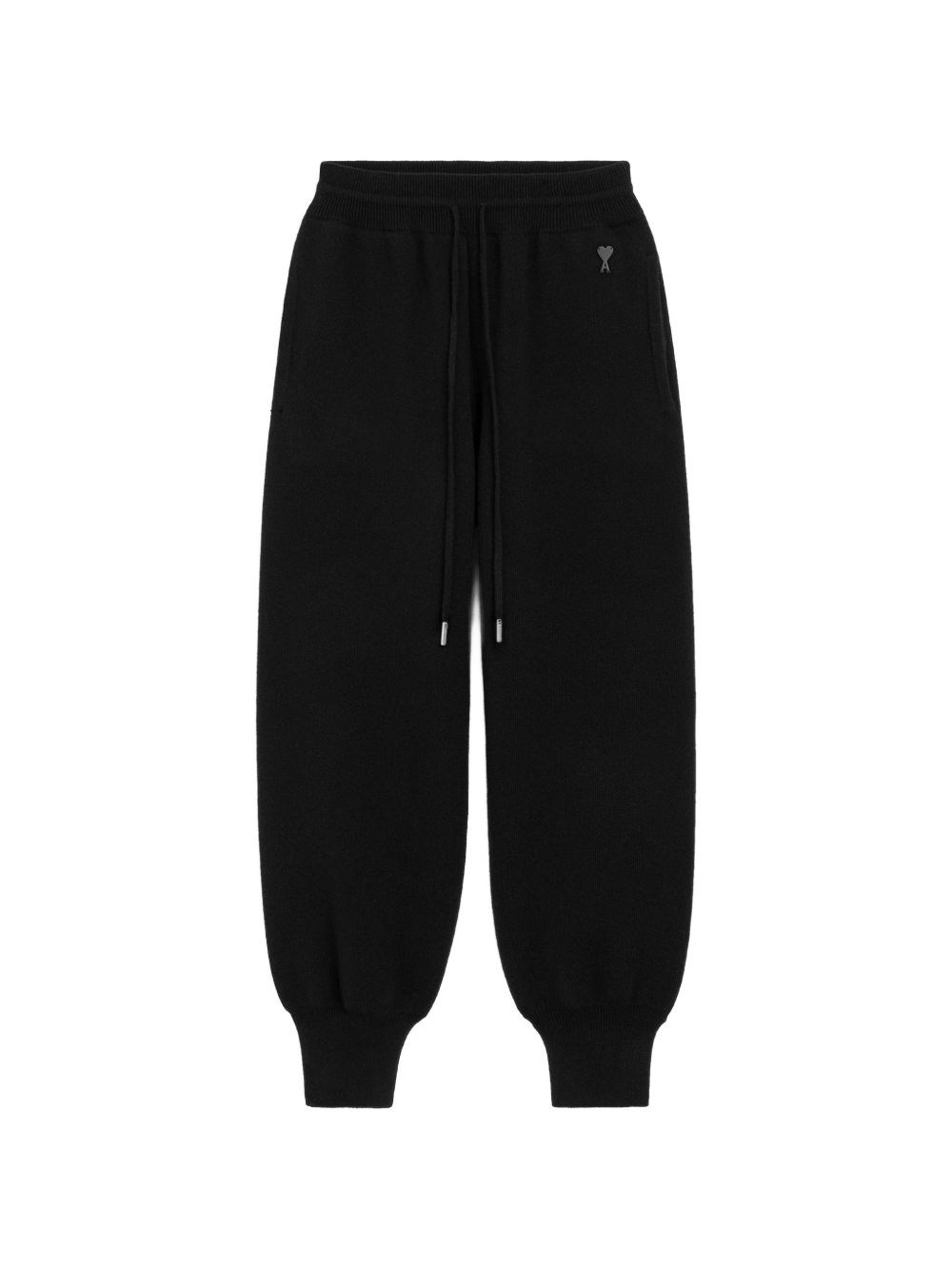 Ami Paris Uomo Nero Pantaloni, M, New, - Immagine 3